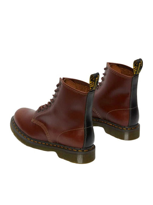 8 Eye Boot 1460 Δερμάτινα Καφέ Αρβυλάκια