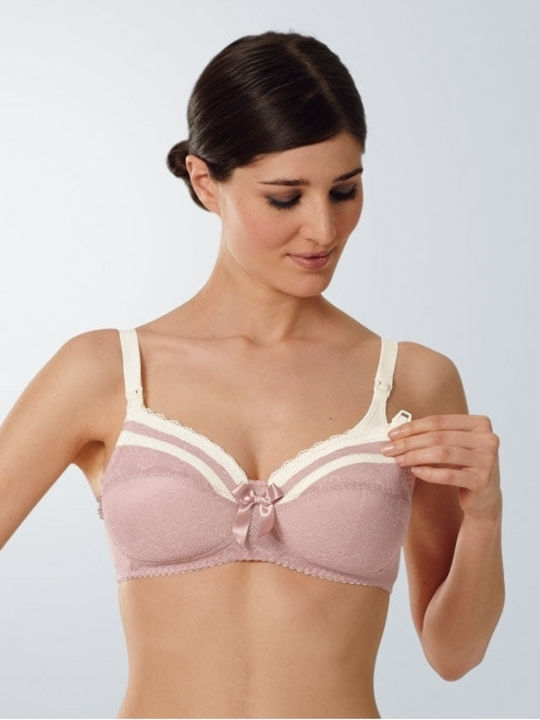 Anita Maternity & Nursing Bra with Clips Pink