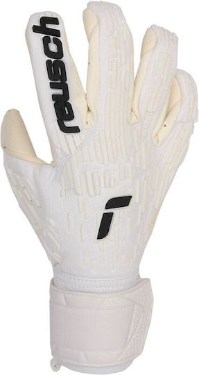 Reusch Attrakt Freegel Adults Goalkeeper Gloves White
