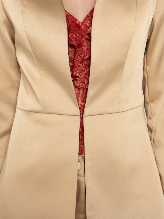 Toi&Moi Women's Blazer Beige