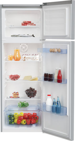 Beko Frigider cu două uși 306lt Î175xL59.5xA59.2cm. Gri RDSA310M40SN