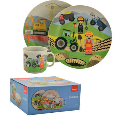 Plastic Kids' Lunch Set