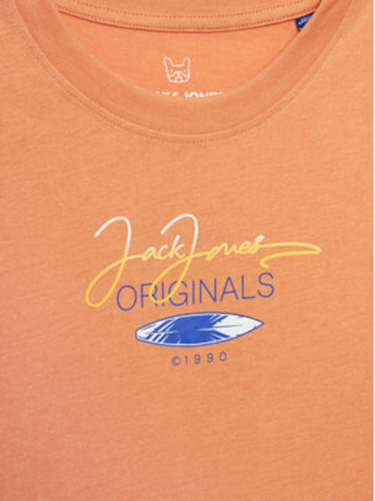 Jack & Jones Παιδικό T-shirt Ροζ Junior