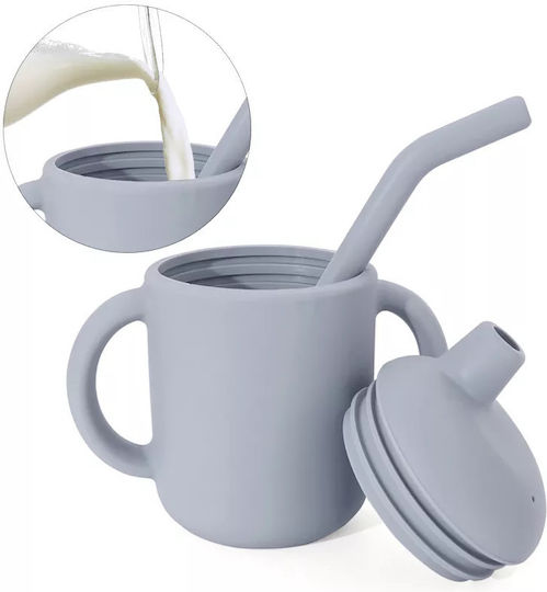 Baby Donkey Παιδικό Ποτηράκι από Σιλικόνη Κίτρινο 120ml για 6m+