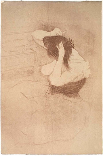 Femme Qui Se Πίνακας σε Καμβά 50x40cm