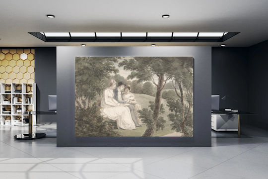 Miss Painting on Canvas 100x150cm
