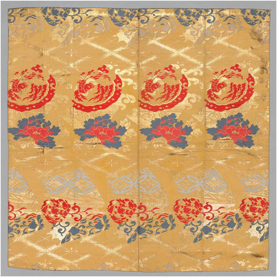Japanese Gemälde Stoff 110x110cm
