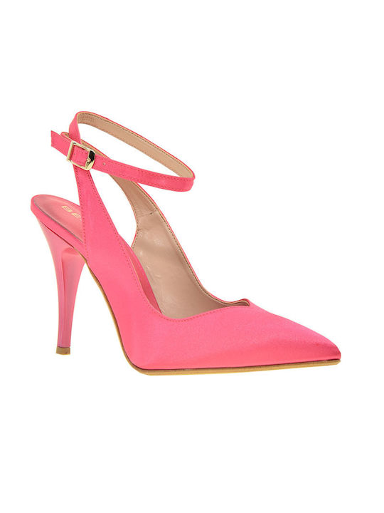 Women's pumps Piedini 975 fuchsia satin