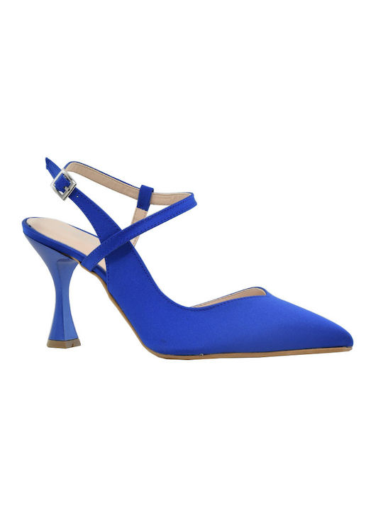 Women's pumps Piedini 710 royal satin pumps