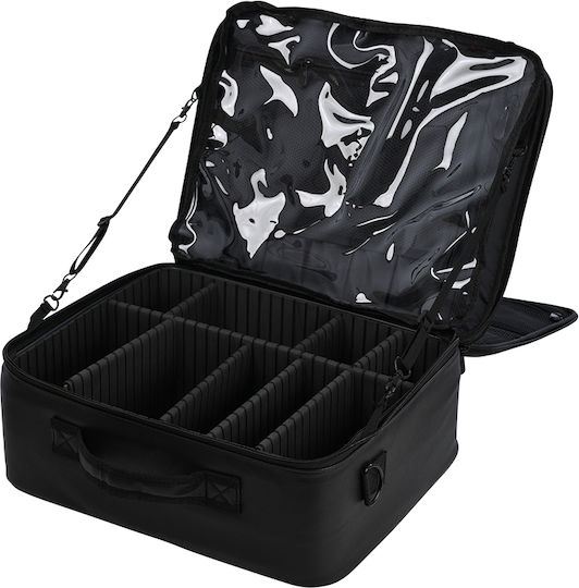 Foxy Cosmetic Case Black H18xW42xD33cm