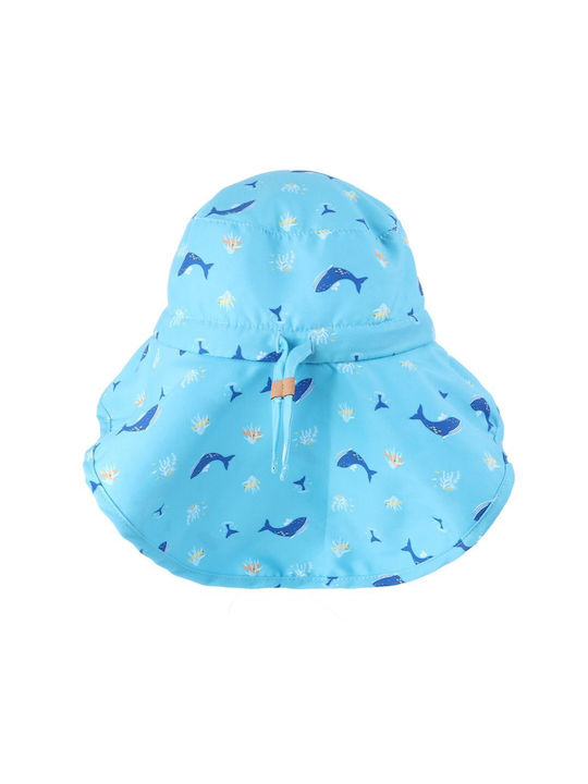 Flapjackkids Kids' Hat Fabric Sunscreen Upf50 Blue