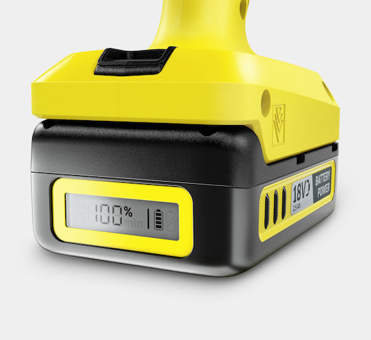 Karcher KHB 4-18 Pressure Washer Battery 18V 1x2Ah with Pressure 21bar
