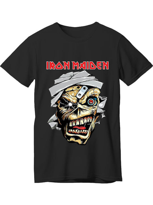Rock Avenue Eddie Metal1 T-shirt Iron Maiden Black Cotton