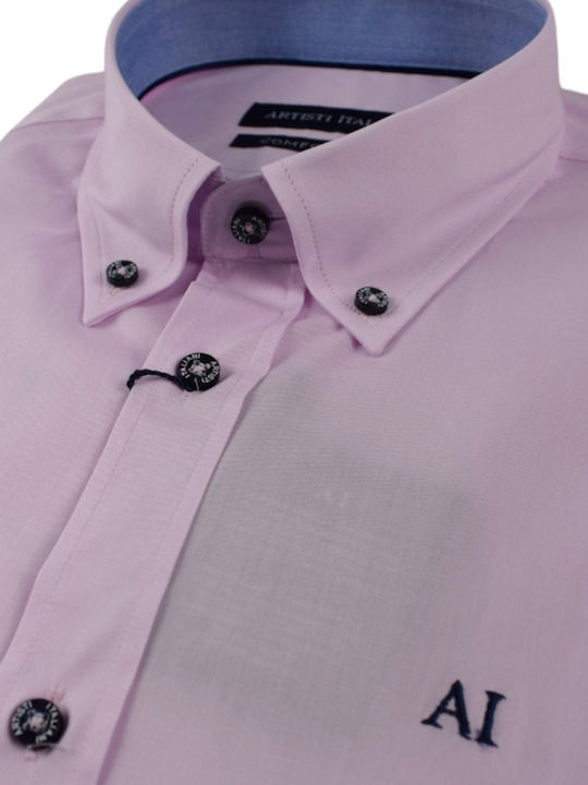 Artisti Italiani Men's Shirt Pink