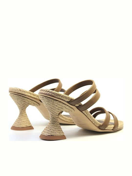 Leder Sandalen Braun