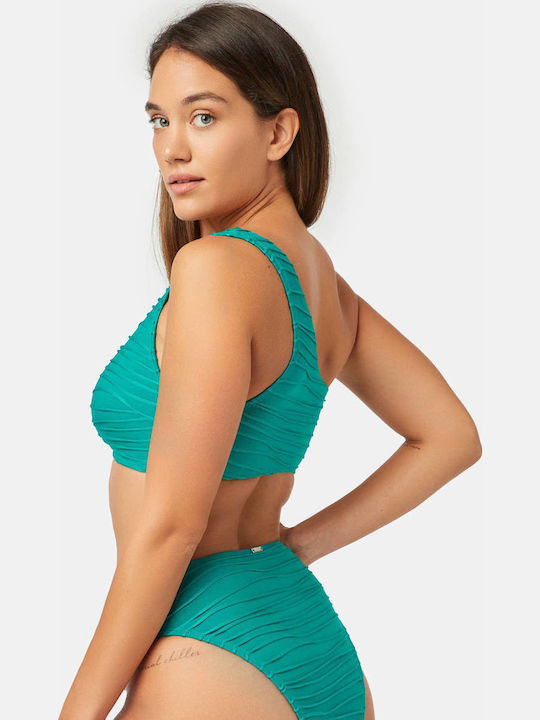 Salvador Bikini με έναν Ώμο Πράσινο