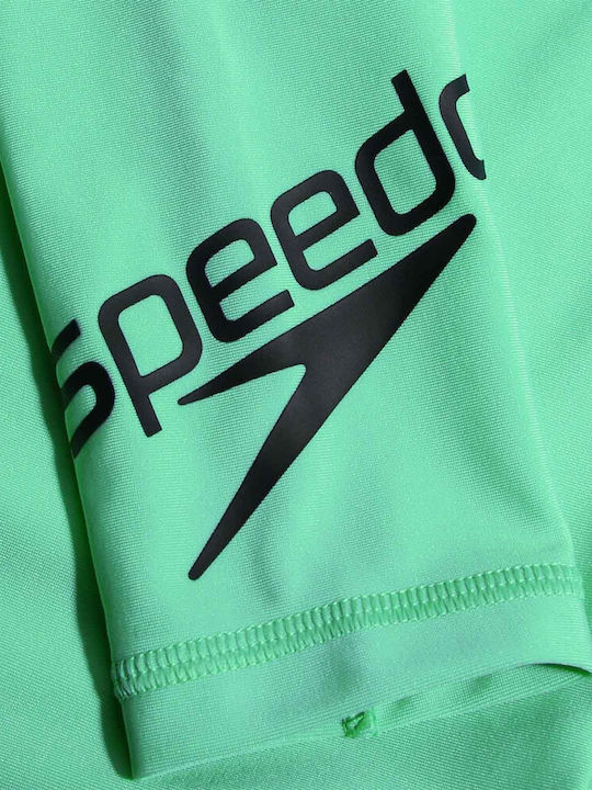 Speedo Kids Swimwear Long Sleeve Shirt Green