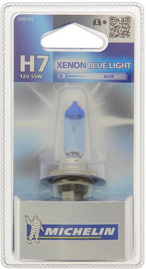 Michelin Λάμπες Αυτοκινήτου H7 Xenon Γαλάζιο 12V 55W