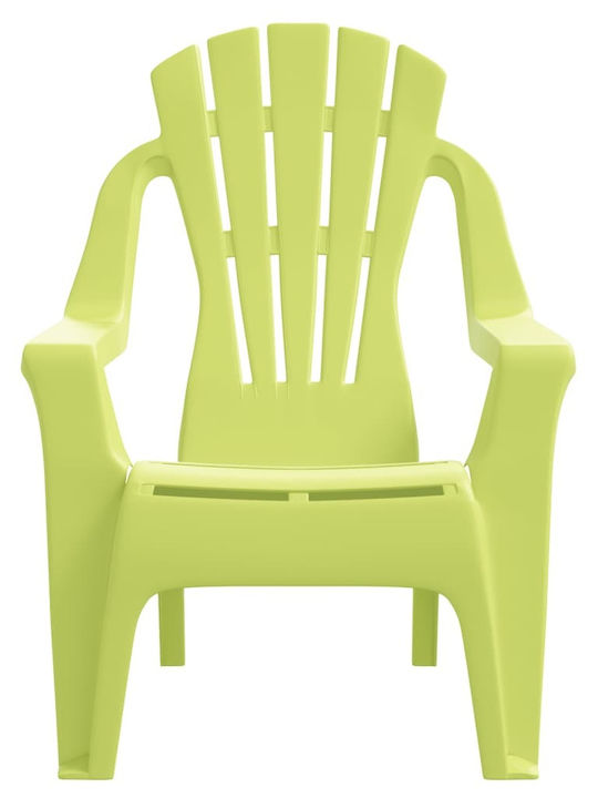 Scaune Copii Cu brațe Verde 37x34x44buc 2buc