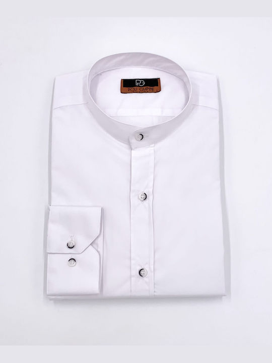 Domino Men's Shirt White