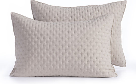 Nef-Nef Homeware Valia Kissenbezug-Set Aqua 52x72cm.