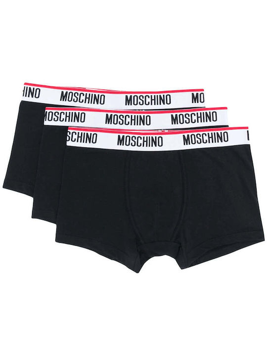 Slipuri pentru bărbați Negru 3Pachet