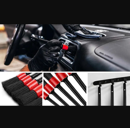 Cleaning Brushes for Interior Plastics - Dashboard Car 5pcs