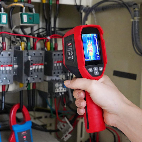 Uni-T UTi120S Handheld Thermal Camera mit Bildschirm 2.4" für Temperaturen von -20°C bis 400°C für Mobilgeräte