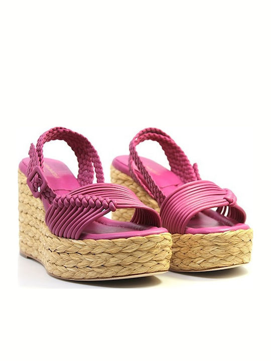 Pantofi Piele Poz Platforme Paloma Barcelo 282340 Roz Masie Pantofi Piele Poz Platforme Paloma Barcelo 282340 Roz Masie