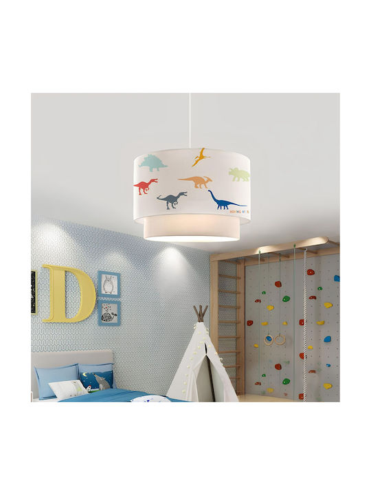 Megapap Kids Fabric Single Ceiling Light E27 60W