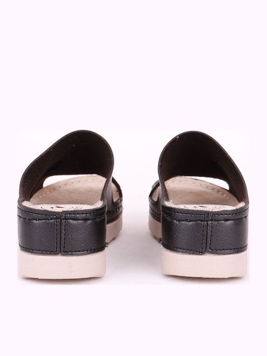 Anatomic Women's Platform Wedge Sandals Black