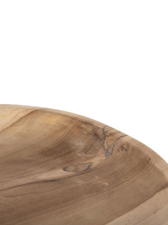 HomeMarkt Tavă Decorativă Lemn Oval 1buc