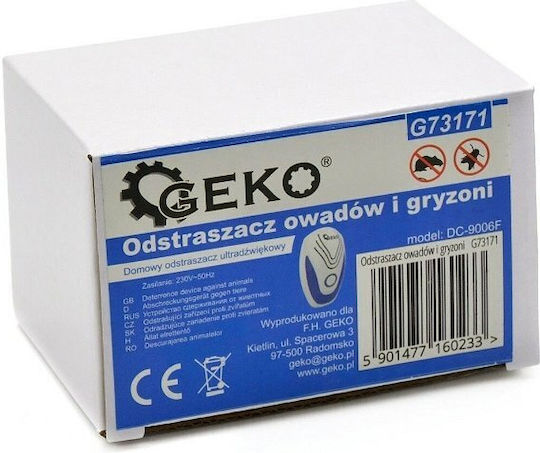 Geko Συσκευή Υπερήχων Απώθησης Τρωκτικών