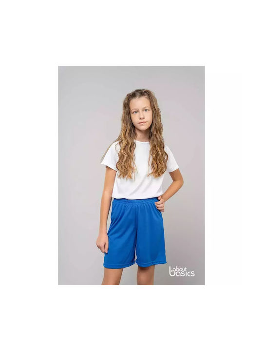 About Basics Kids Shorts/Bermuda Fabric Blue