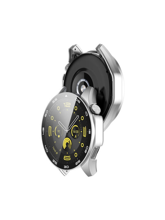 Пластмасов Калъф Black Silver за Huawei Watch GT 4 46mm