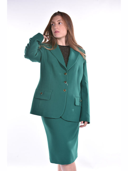 Women's Tiger Green Skirt Estetica 22151300
