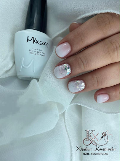 Mixcoco Base Coat for Regular Nail Polish Rubber 15ml