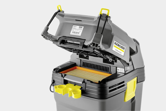 Karcher NT 40/1 Ap L Staubsauger Flüssigkeiten / Feststoffe 1380W mit Kunststoff Behälter 40Es