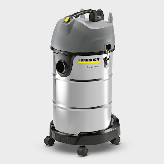 Karcher 38/1 Staubsauger Flüssigkeiten / Feststoffe 1500W mit Edelstahl Behälter 36Es
