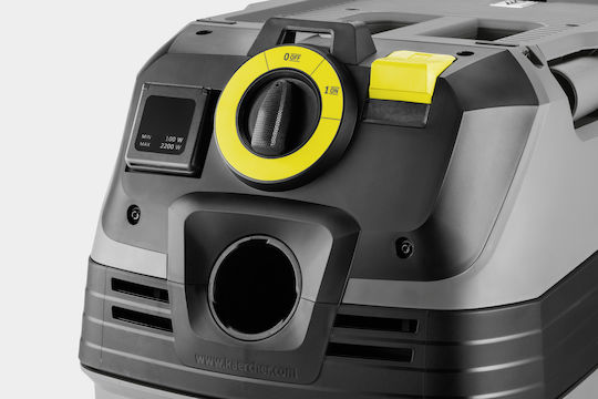 Karcher NT 40/1 Ap L Staubsauger Flüssigkeiten / Feststoffe 1380W mit Kunststoff Behälter 40Es