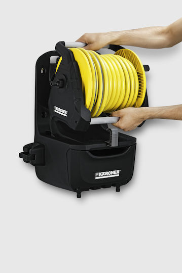Karcher HR 7.315 Wall Mounted Garden Hose Box with 15m Hose with Rewind Handle