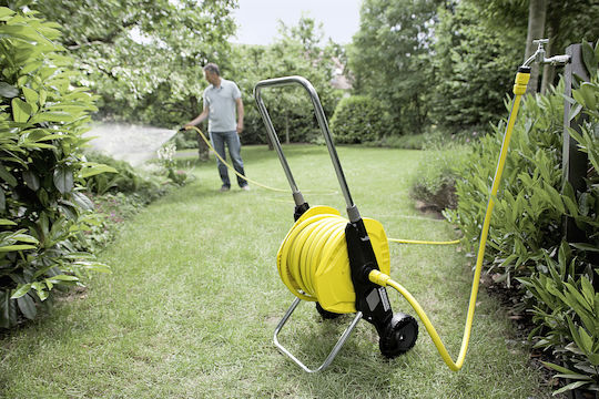 Karcher ΗΤ 3.400 Τροχήλατη Ανέμη Ποτίσματος χωρίς Λάστιχο με Χερούλι Μαζέματος