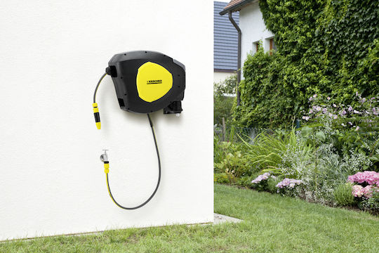 Karcher CR 5.330 Компактна Automatic Стенна Напояваща Макарица с Маркуч 30м