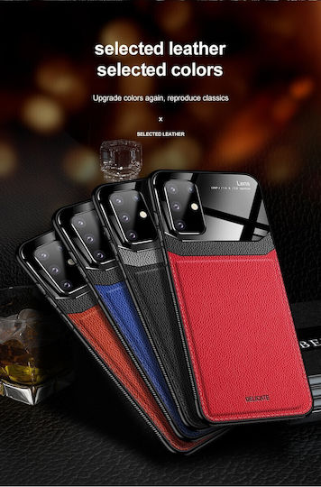 Bodycell Plexiglass Задна корица Пластмаса Кафяв (Galaxy S20)