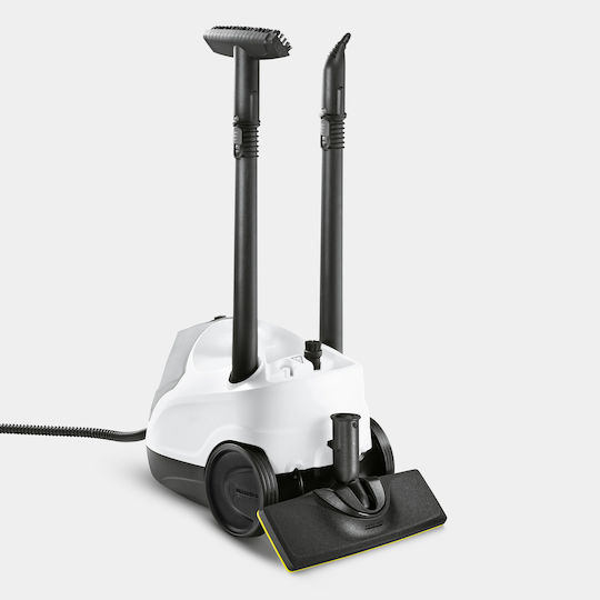 Karcher SC 4 Easyfix Steam Cleaner 3.5bar with Wheels and Stick Handle
