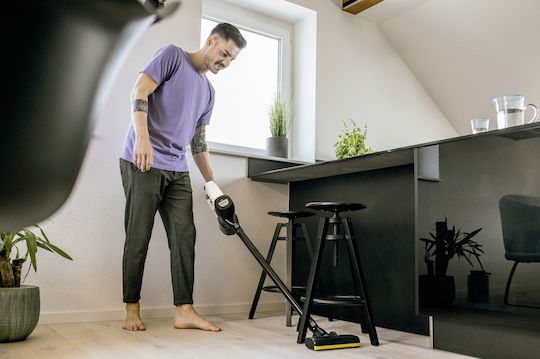 Karcher Vc 4 Cordless Myhome Επαναφορτιζόμενη Σκούπα Stick 21.6V Λευκή