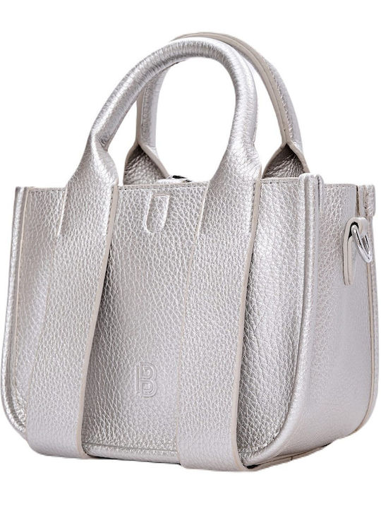 Bag to Bag Set Damen Tasche Hand Silber