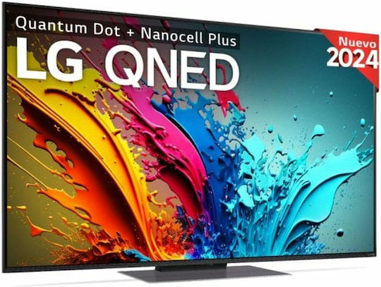 LG Smart Τηλεόραση 55" 4K UHD QNED QNED87 HDR (2024) 55QNED87T6B