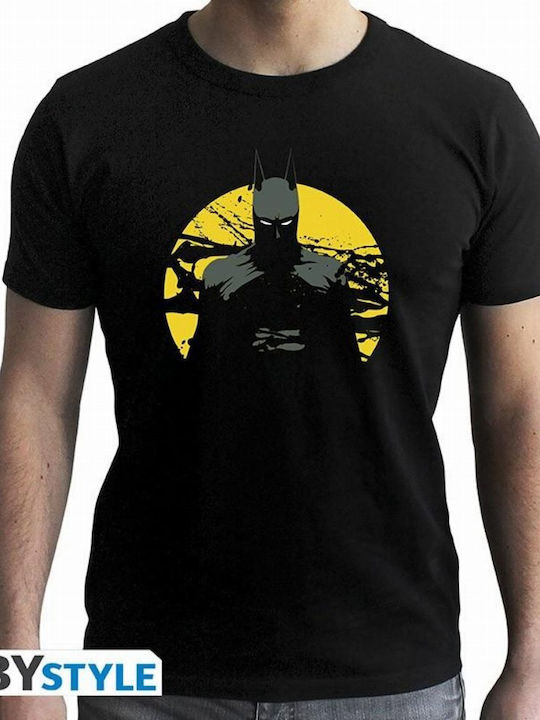 Abysse DC T-shirt Batman Schwarz Baumwolle