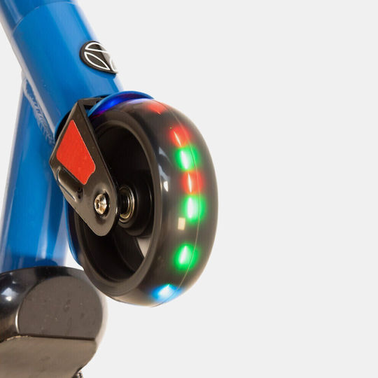 MomoDesign Flasher Electric Children's Scooter with 14km/h Max Speed and 8km Autonomy in Blue Color